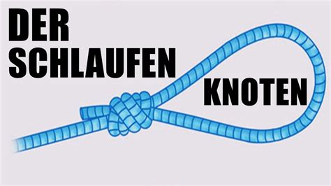 und wie sie sich knoten lassen 